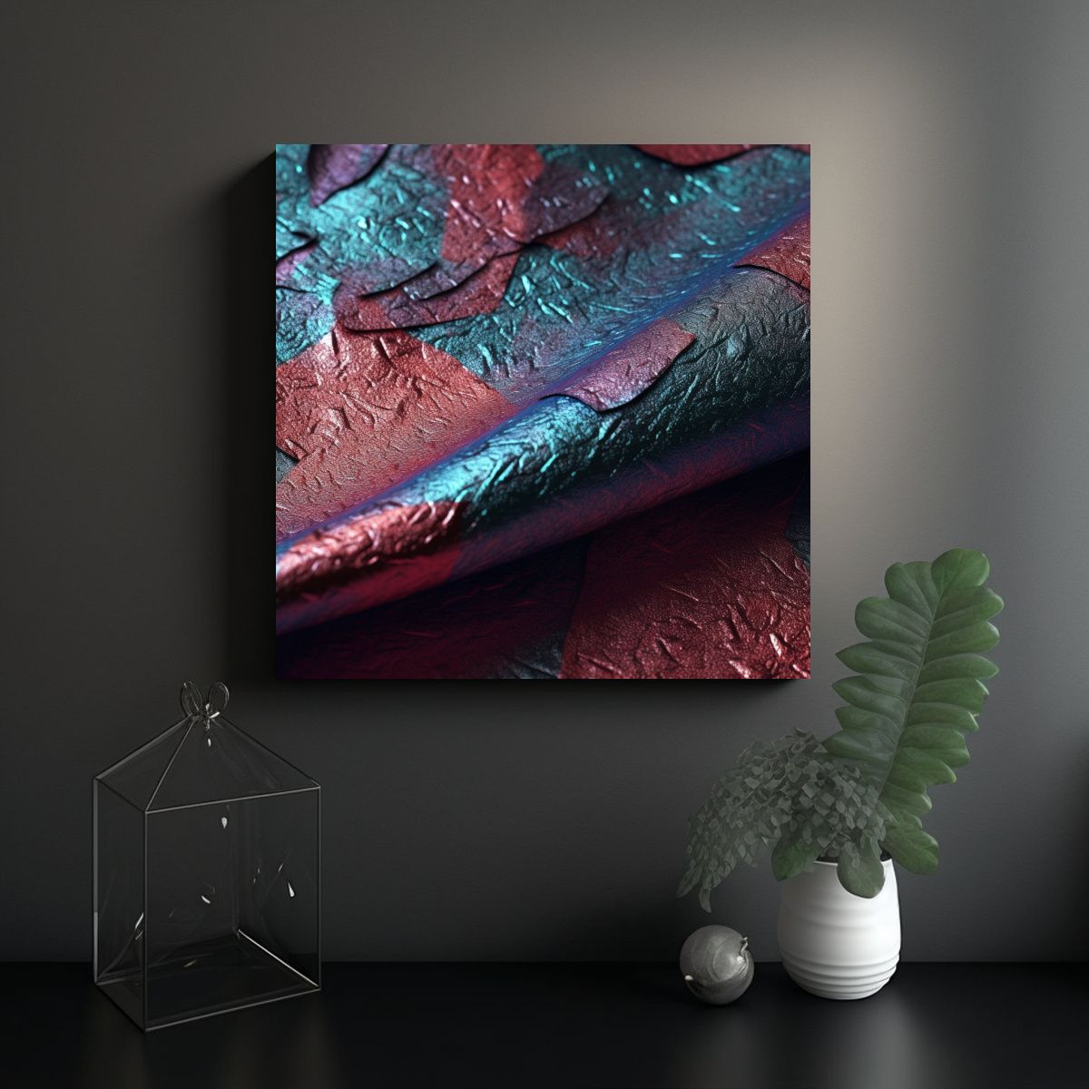 GENERICO - Pinturas De Decoración Con Detalles Intrincados 90x90 Cm