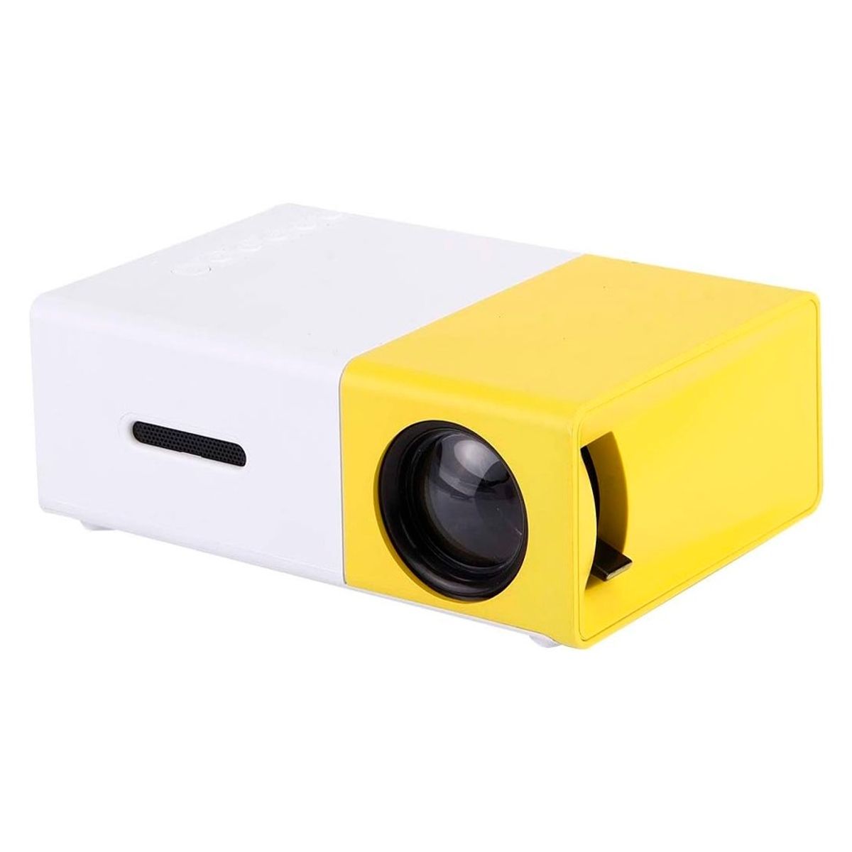 GENERICO - Mini Proyector De Video LED Portátil YG 300 1080P HD