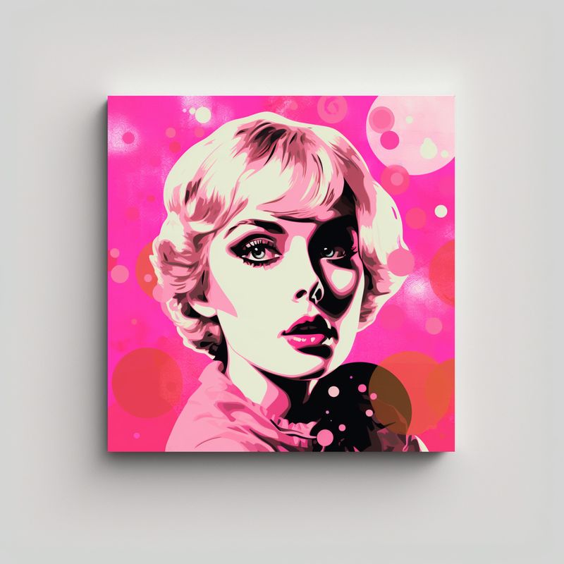 GENERICO - Pinturas De Decoración De Arte Pop De Alta 50x50 Cm