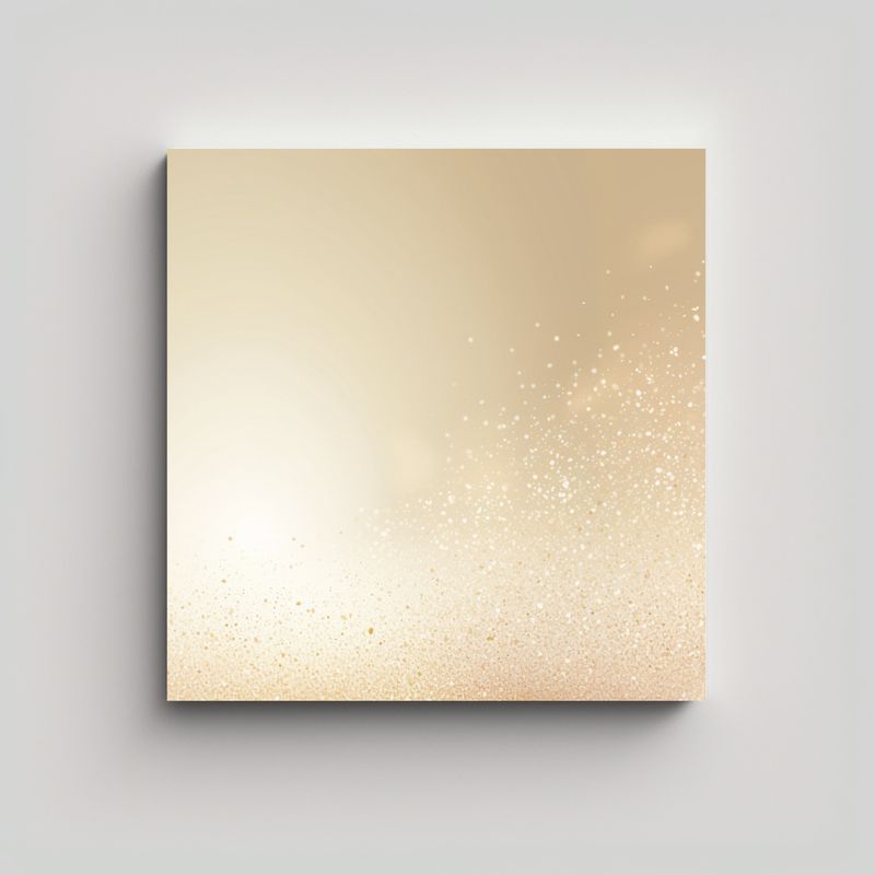 GENERICO - Fondo Gradiente Beige Claro Con Brillo Para 70x70 Cm