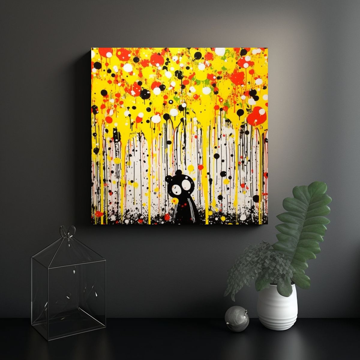 GENERICO - Pinturas Decorativas De Efecto Visual En 50x50 Cm