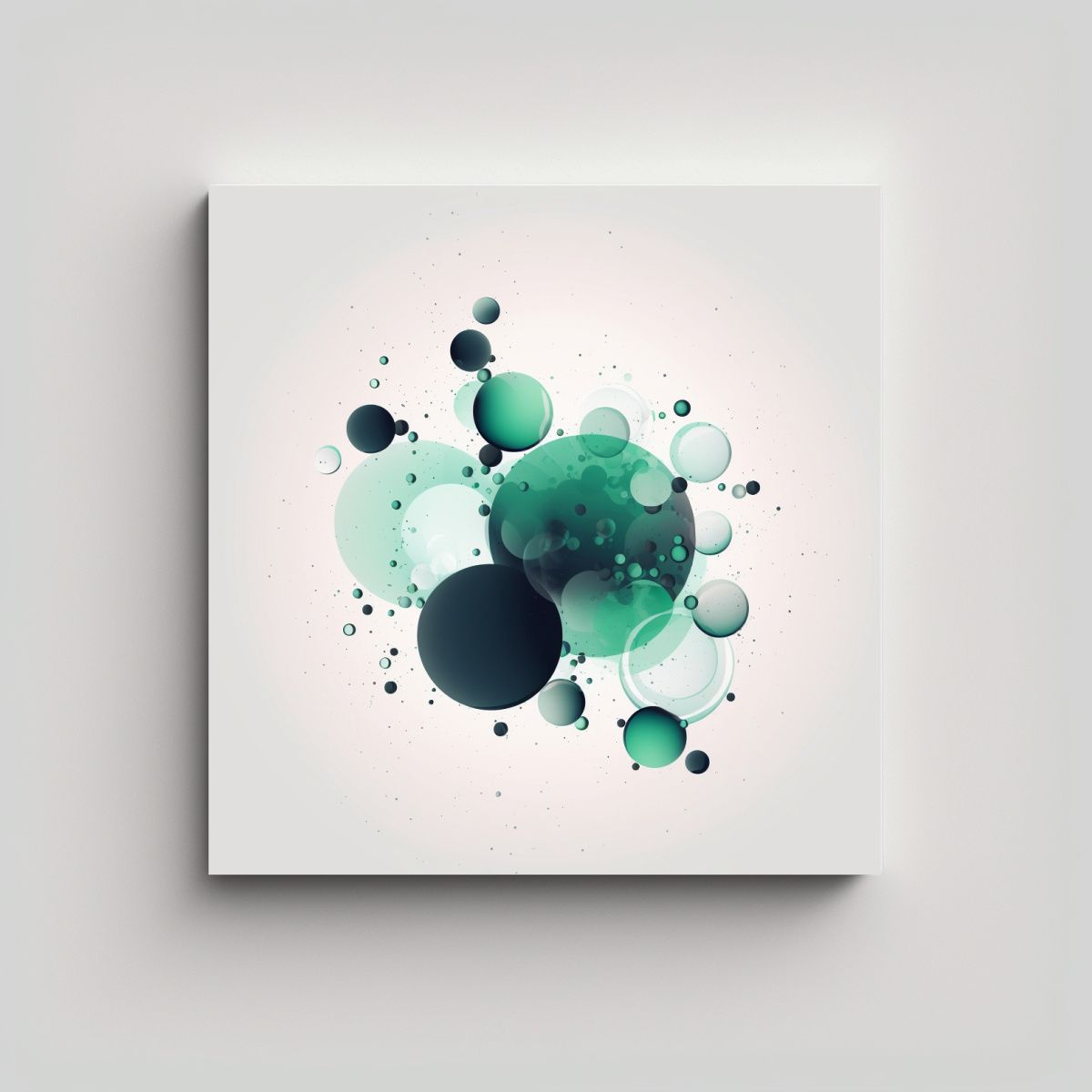 GENERICO - Cuadro De Arte Digital Para Empresa De Terapia De 90x90 Cm