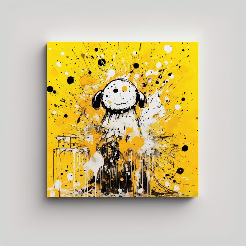 GENERICO - Pinturas Decorativas En Tela De Alta Calidad Con 90x90 Cm