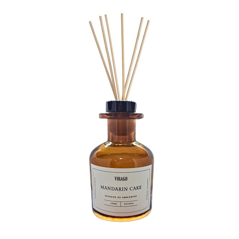 GENERICO - Difusor Aromas Ambiental Varillas Virago 150ml Mandarin Cake