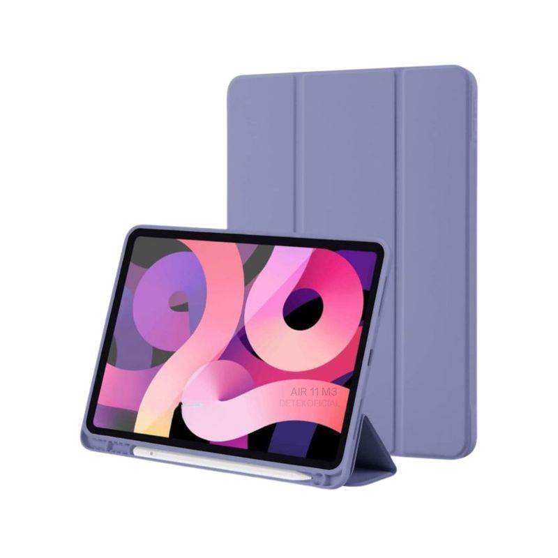 GENERICO - Funda Smart Cover Para iPad Air 11 M3 2025 - Gris Azulado