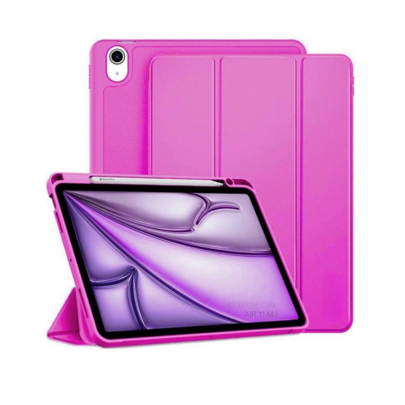 GENERICO - Funda Smart Cover Para iPad Air 11 M3 2025 - Fucsia
