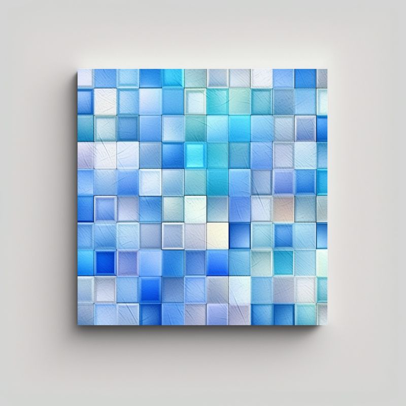 GENERICO - Pinturas Decorativas De Textura Cuadrados 60x60 Cm