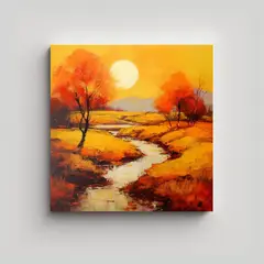 GENERICO - Crear Imagen Cálida Y Acogedora Con Canva 90x90 Cm