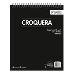 PROARTE - Croquera 22X27cm 100hjs