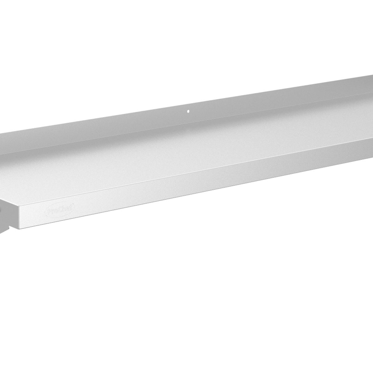 GENERICO - Repisa mural acero inoxidable 90x30 Cms