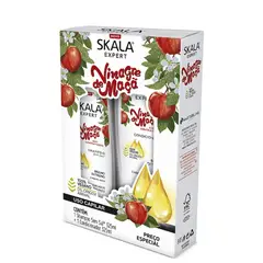 SKALA - Kit Shampoo Y Acondicionador Vinagre De Manzana 650ml