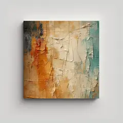 GENERICO - Pinturas De Decoración Con Textura De Lienzo 90x90 Cm