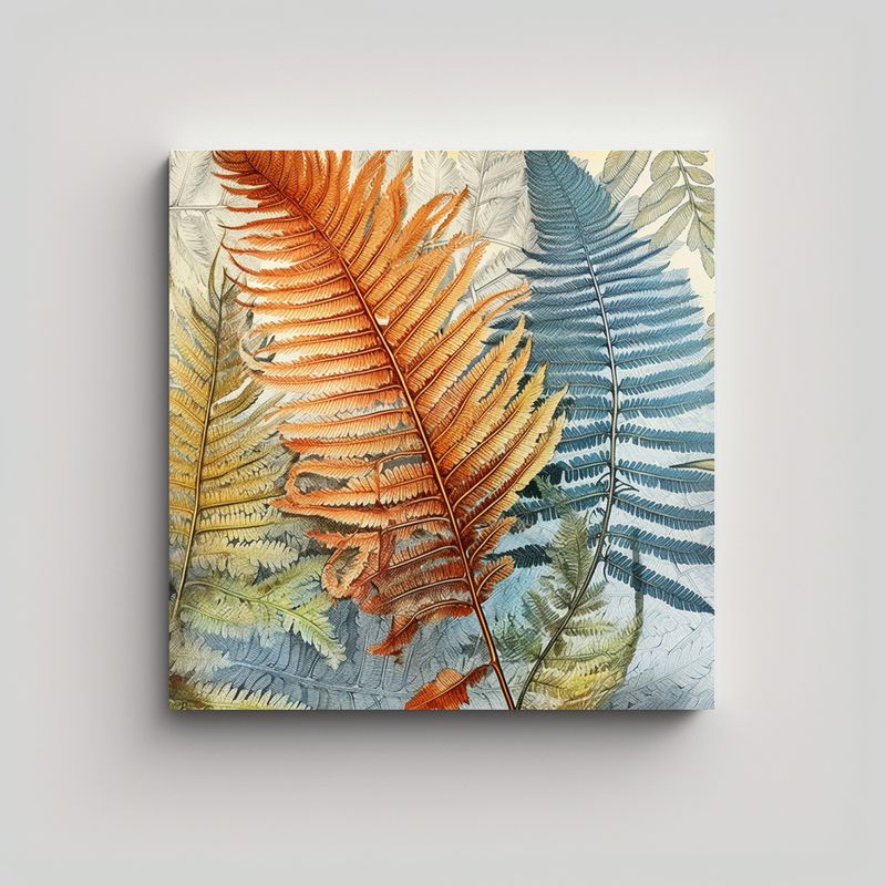 GENERICO - Pinturas Decorativas Con Estilo Cyathea Spinulosa 90x90 Cm