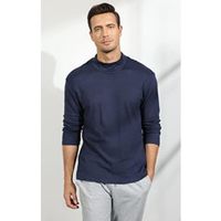 Camiseta Hombre Manga Larga Cuello Beatle Fibra Bambu 3610