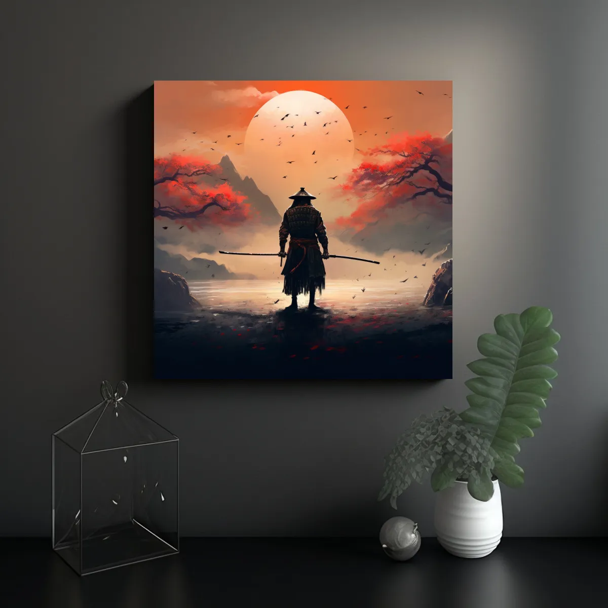 GENERICO - Pintura Original Del Comandante Cheesy Cuttlefish 90x90 Cm