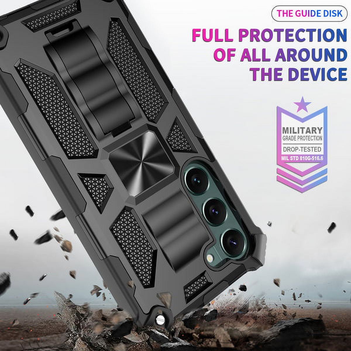 GENERICO - Carcasa Antigolpe Reforzada Compatible con Samsung Galaxy A56 5G Negro