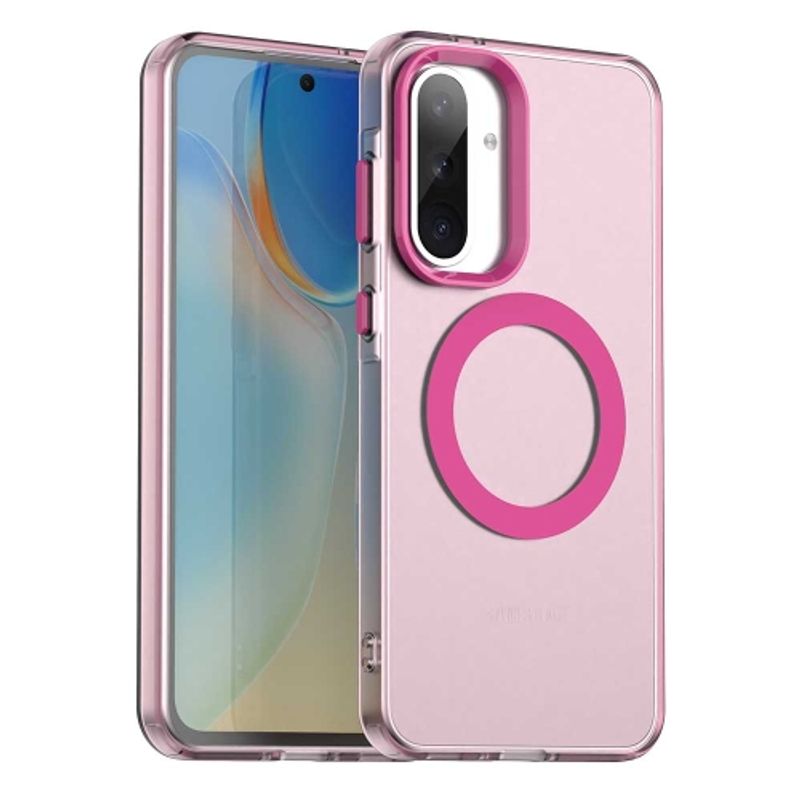 GENERICO - Carcasa para Samsung A56 5G Compatible Carga Magnética - Rosa