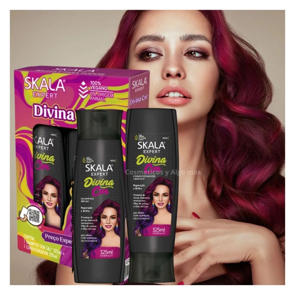SKALA - Kit Shampoo Y Acond Divina Cor Skala Expert 650ml