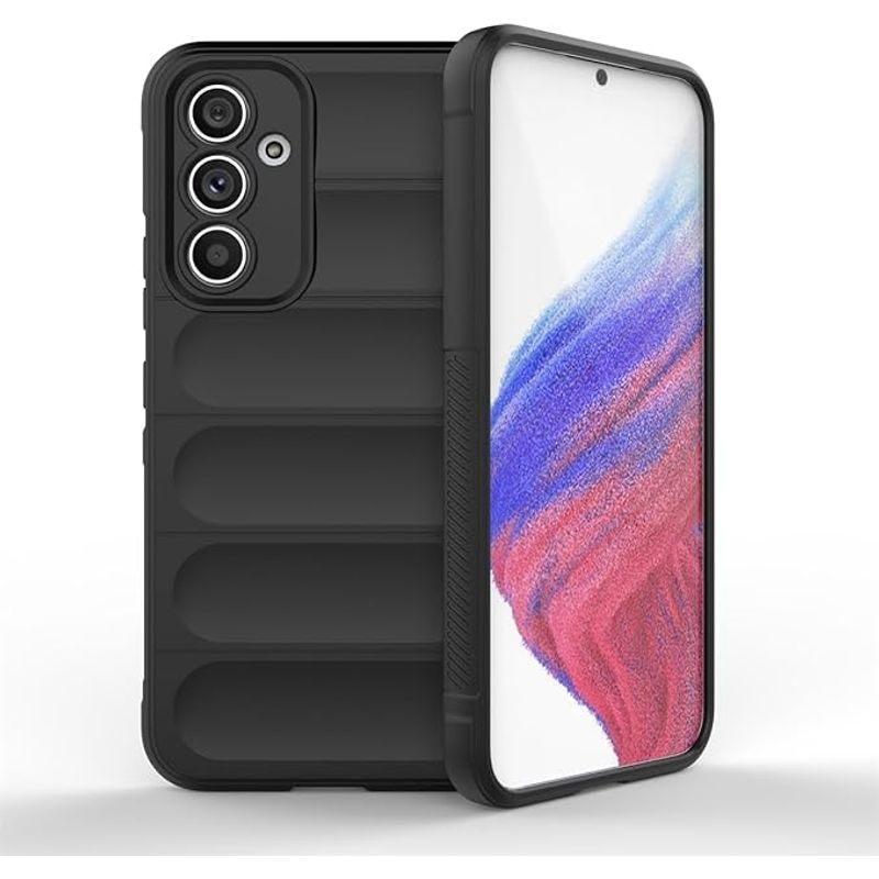 GENERICO - Carcasa para Samsung A56 5G Robusta Proteccion Camara - Negro
