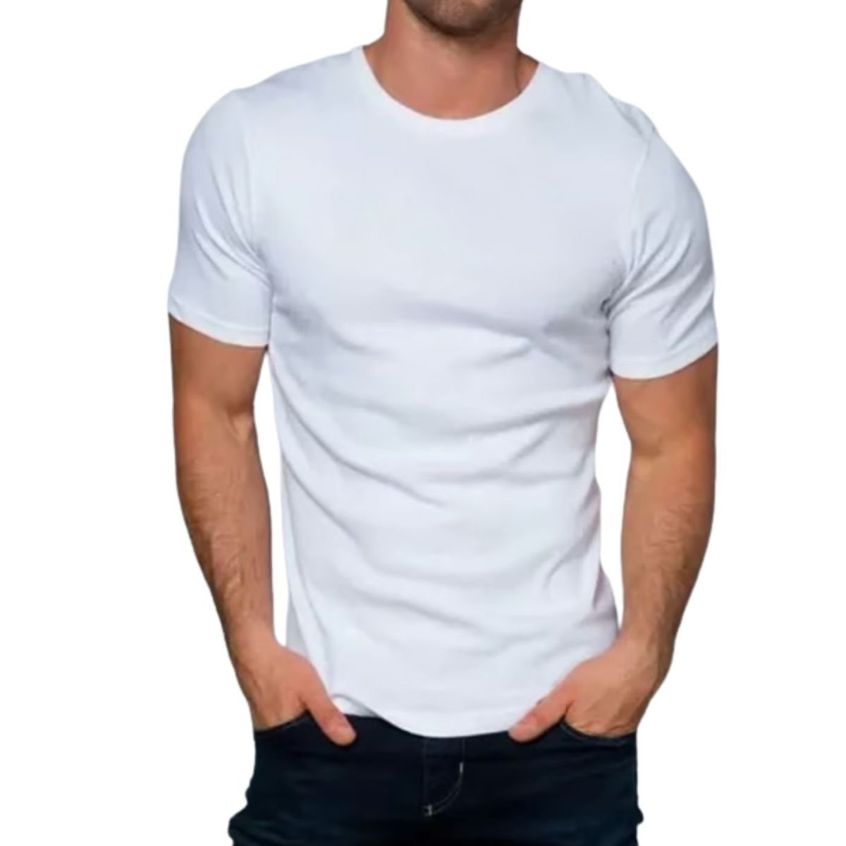 LIKE SHOP - Camiseta Hombre Algodon Manga Corta Cuello Polo Adulto 3124