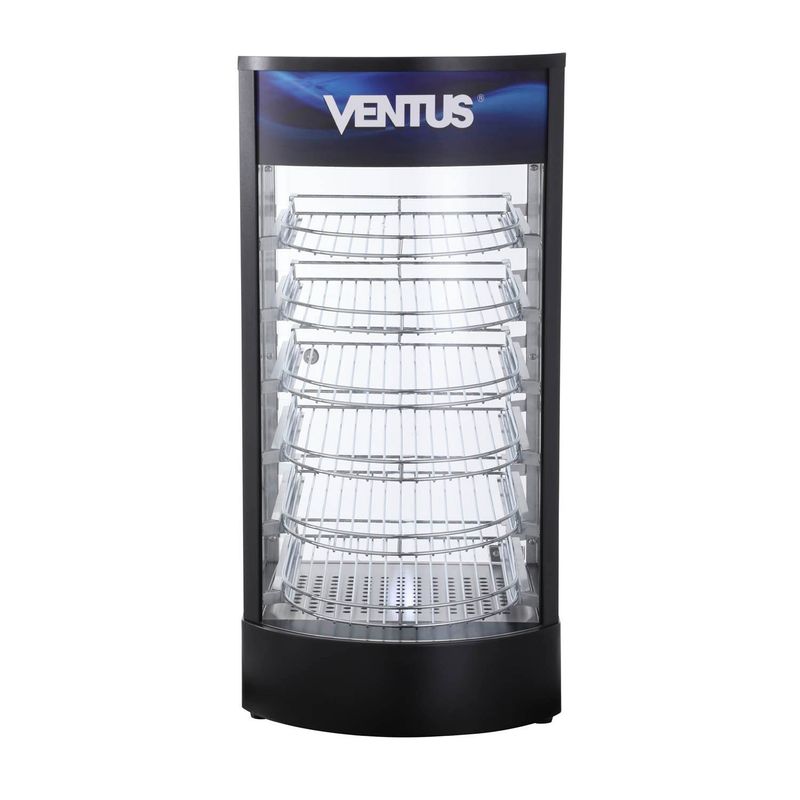 VENTUS - Vitrina Mantenedor Caliente Sobremesa Semi-Curva VMCD-1A Ventus