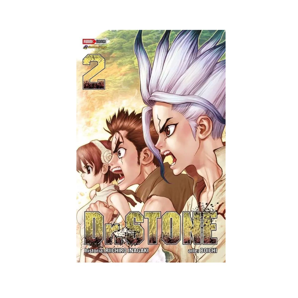 PANINI CHILE - Dr Stone N°2 - Los Dos Reinos de Stone World