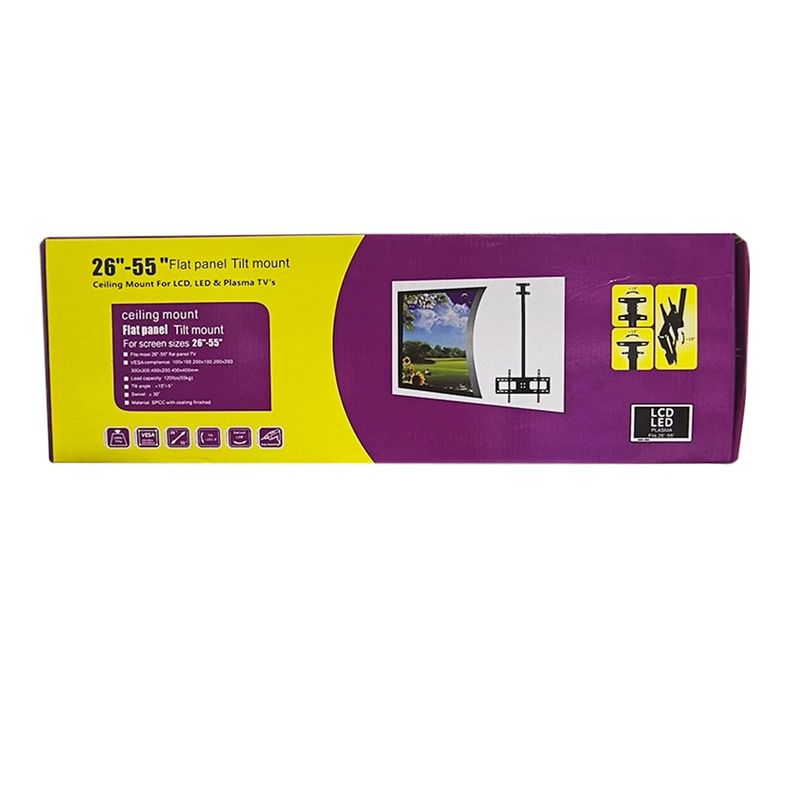 GENERICO - SOPORTE TV PARA TECHO 23-55 PULGADAS