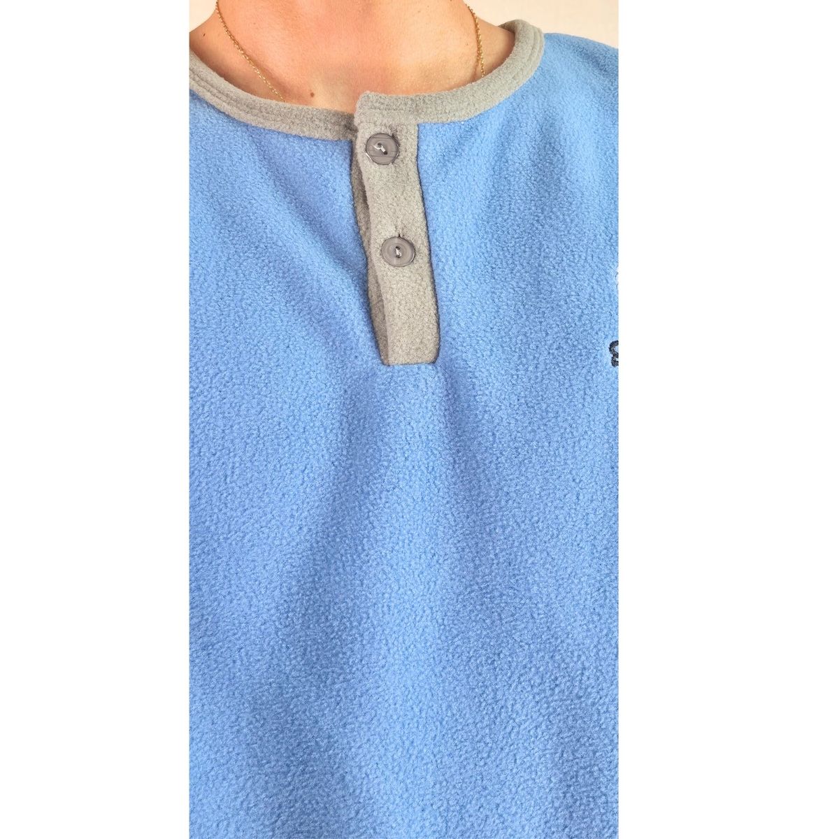 GENERICO - Pijama Polar Hombre Invierno 2 Piezas Calidad Premium 4006