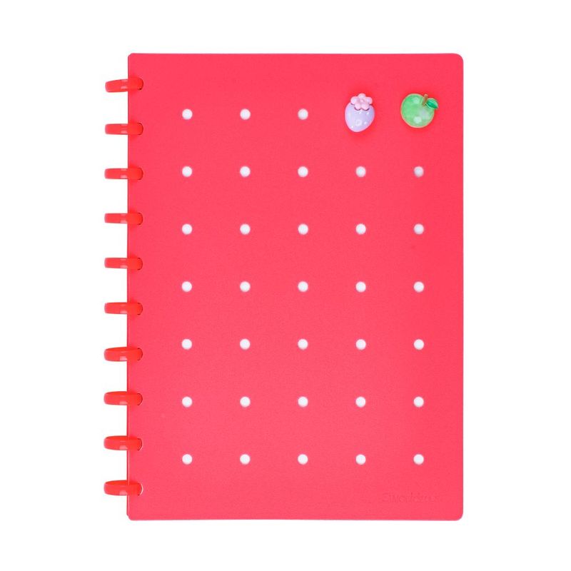 GENERICO - Cuaderno B5 c Pines Fucsia Anillado