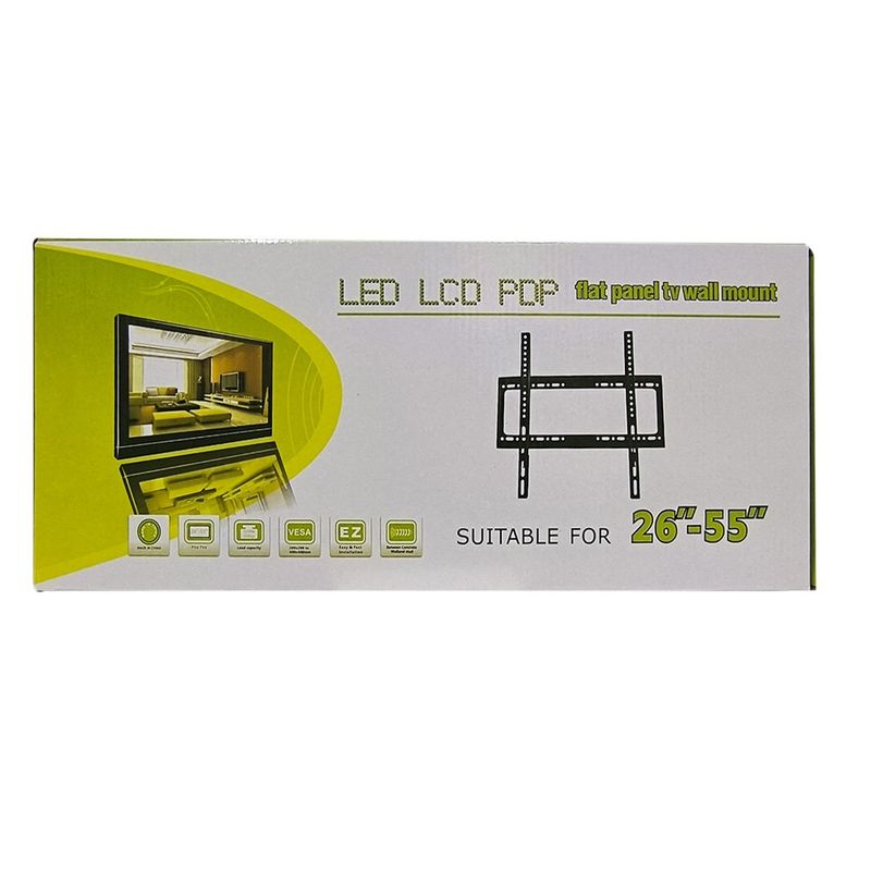 GENERICO - SOPORTE BASE DE PARED PARA TV 26-55 PULGADAS