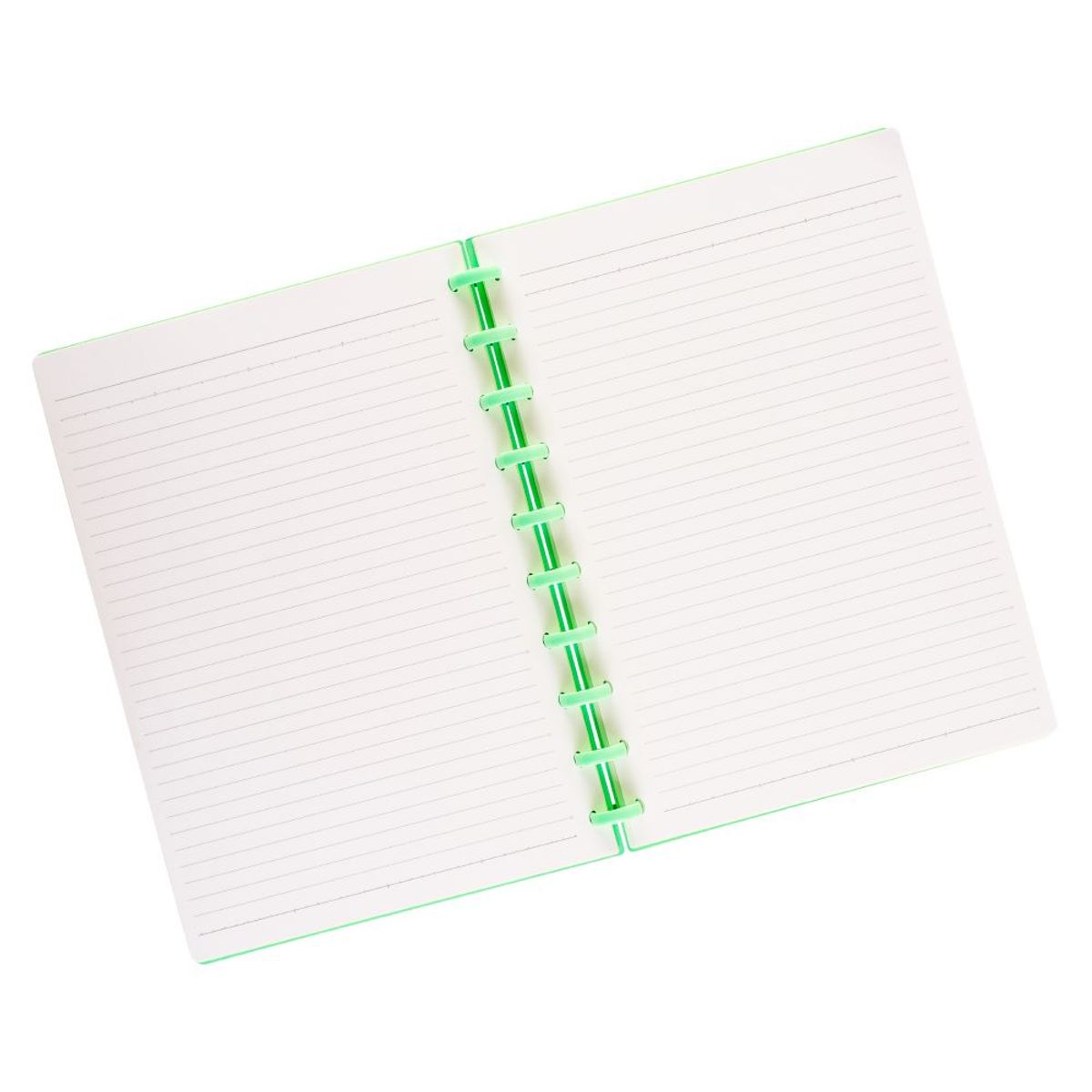 GENERICO - Cuaderno B5 c Pines Verde Agua Anillado