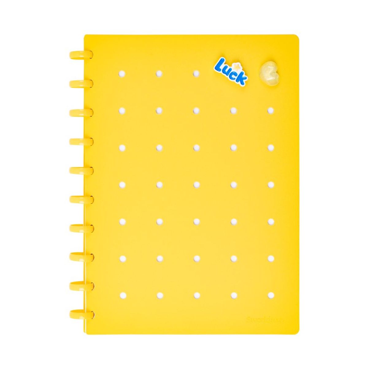 GENERICO - Cuaderno B5 c Pines Amarilla Anillado