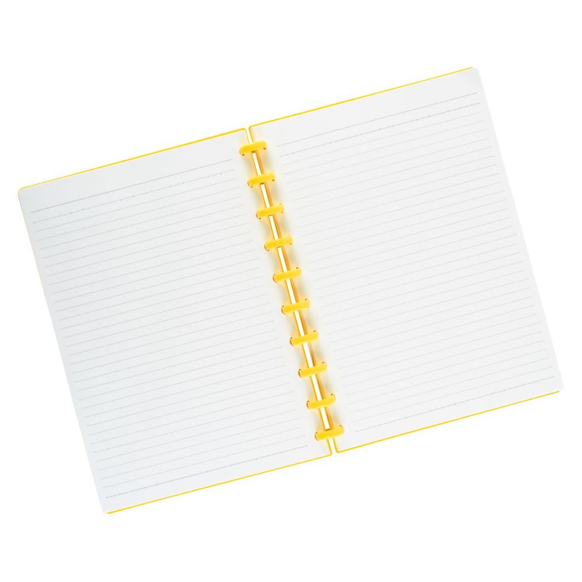GENERICO - Cuaderno B5 c Pines Amarilla Anillado