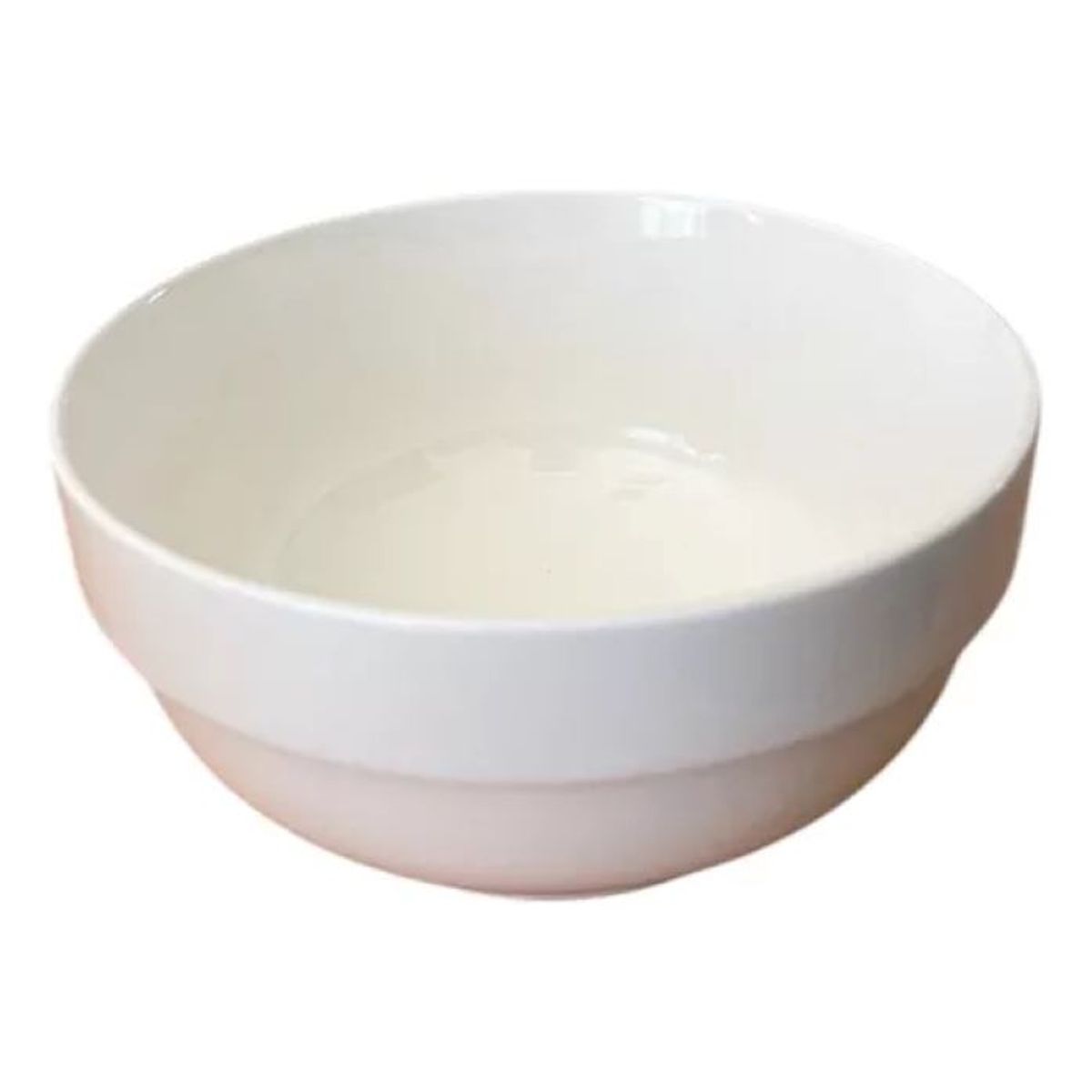 GENERICO - Set De 4 Platos Cerámica Hondo Blanco 12cm