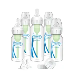 DR BROWN'S - Set De Mamaderas Recién Nacido Boca Estándar Options+