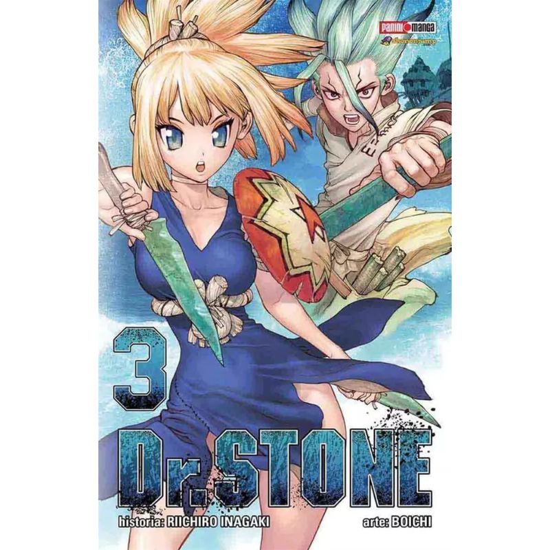 PANINI CHILE - Dr Stone N°3 - Dos Millones de Años de Humanidad