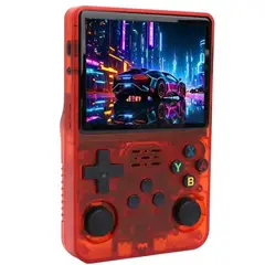 GENERICO - Consola Portátil Arcade (Retro) - R36S - 128 GB - Rojo