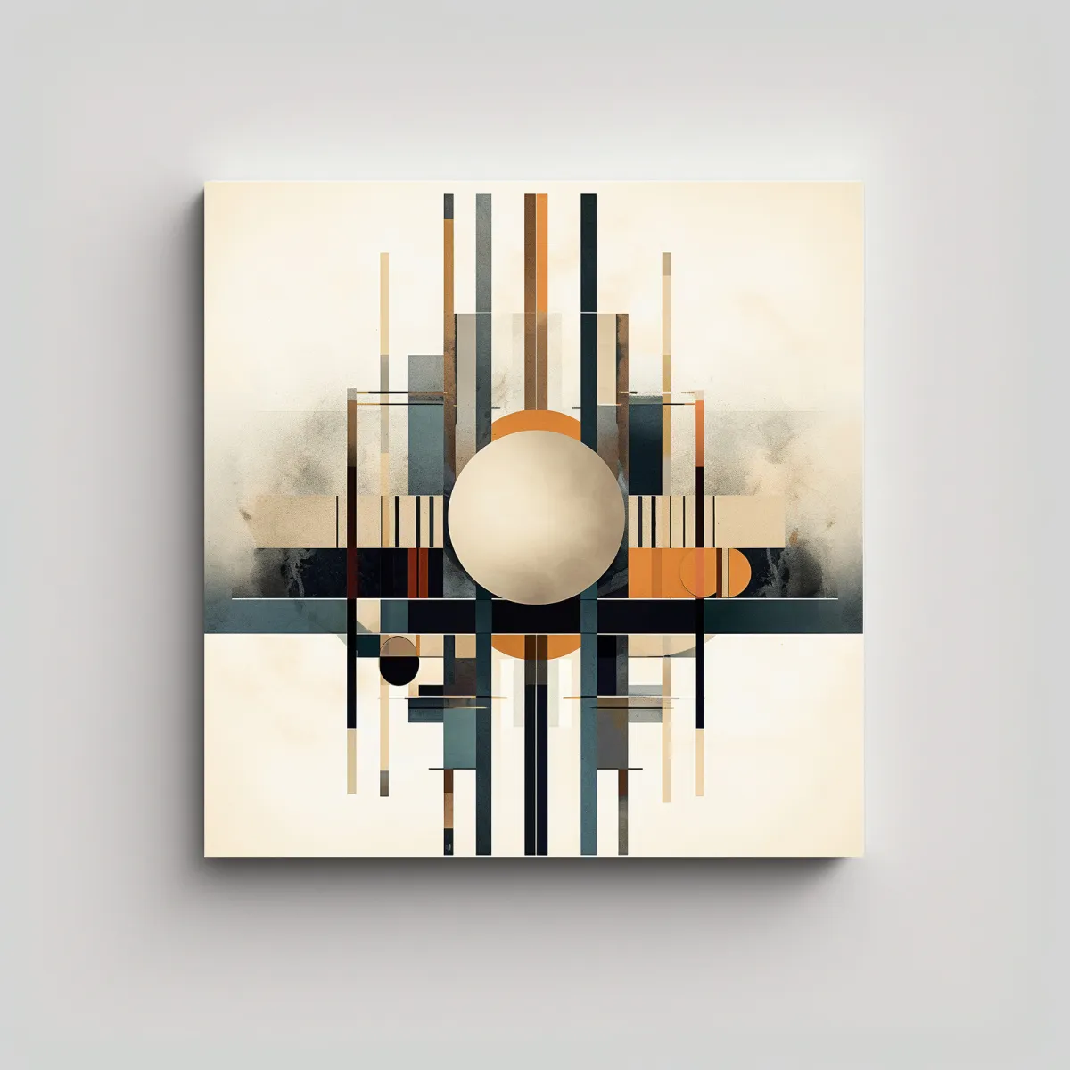 GENERICO - Cuadros Abstractos Minimalistas Que Resaltan 60x60 Cm