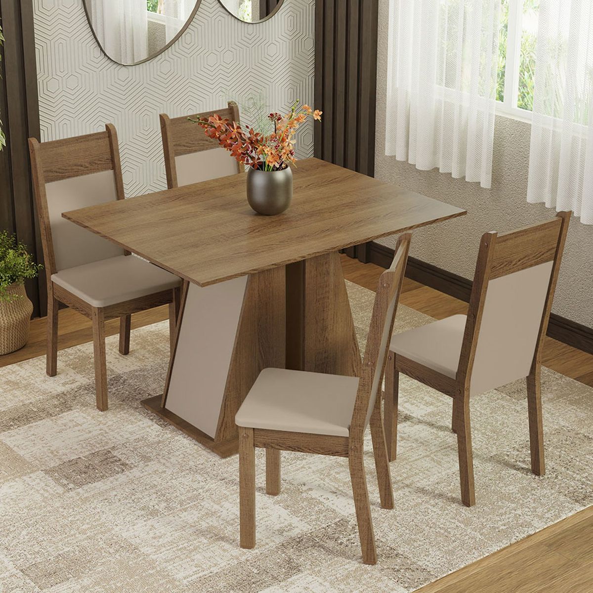 VEKKAHOME - COMEDOR ANGELA MORELLO 4S