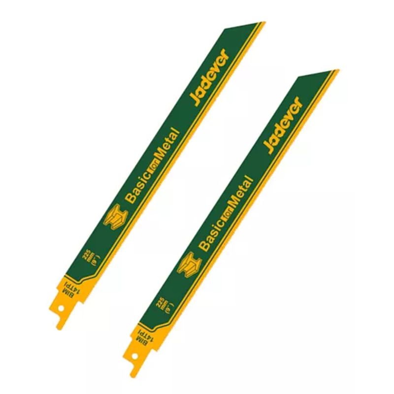 GENERICO - Set Repuesto Hoja P Sierra Sable Metal 300mm 2pcs Jadever