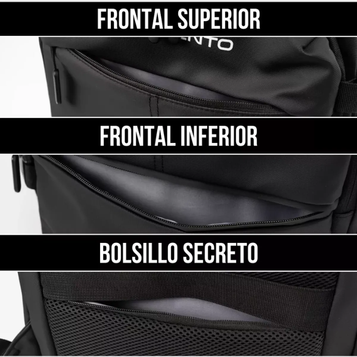 GARMENTO - Mochila Carry On Garmento Impermeable Expansible 32 L Usb