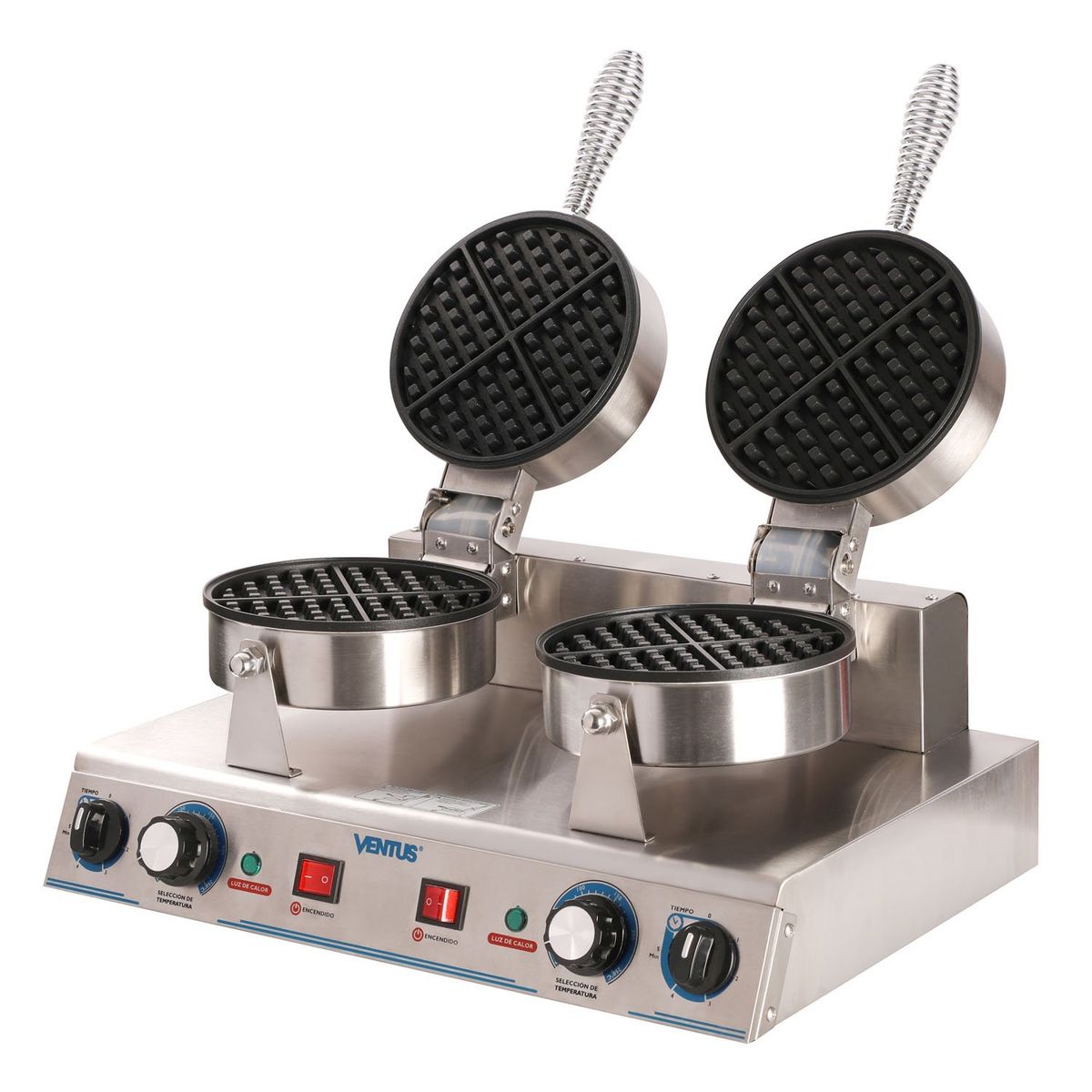 VENTUS - Ventus Wafflera Eléctrica 2 Platos VWE-2S