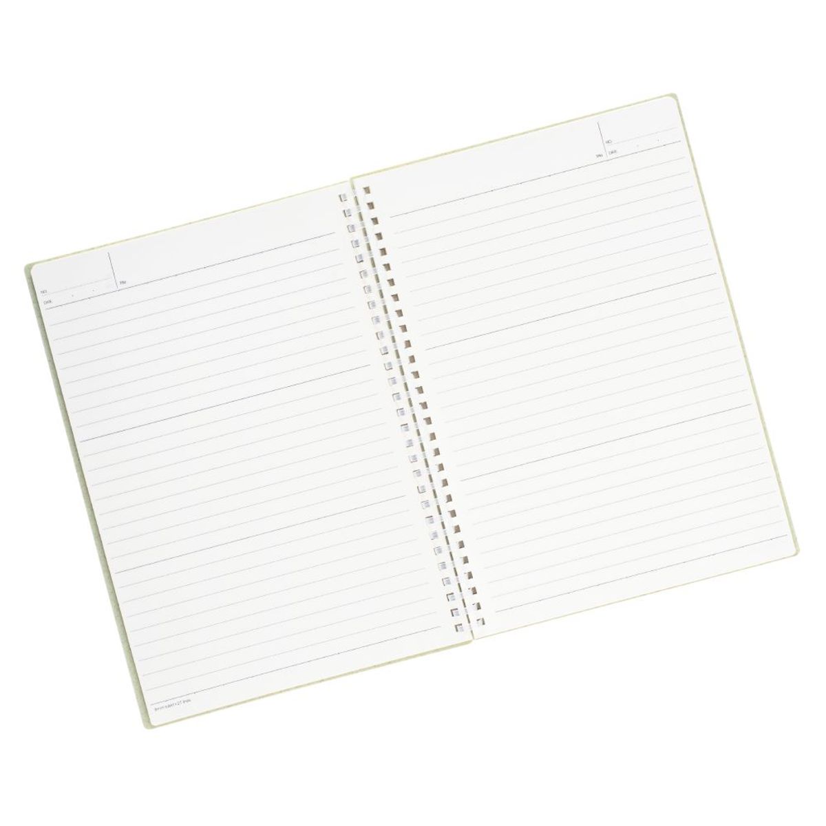 Cuaderno B5 Verde Pastel Anillado, marca GENERICO - Foto 2