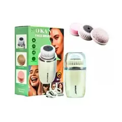 GENERICO - Brocha Limpiadora Facial Con Accesorios Recargable USB