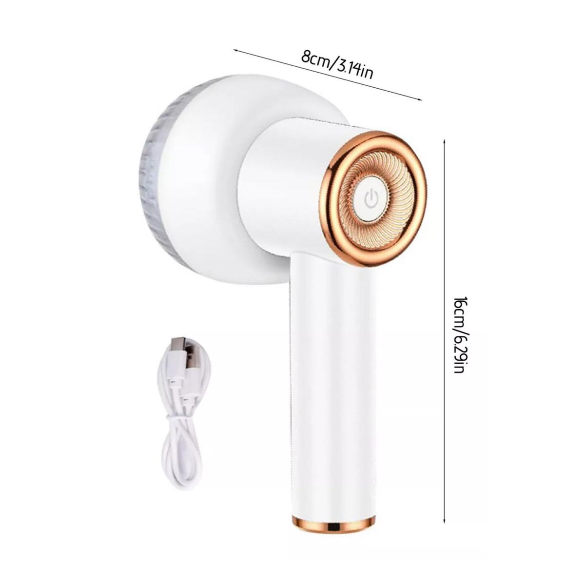 GENERICO - Maquina Quita Pelusas Recargable USB Multifuncional Portatil