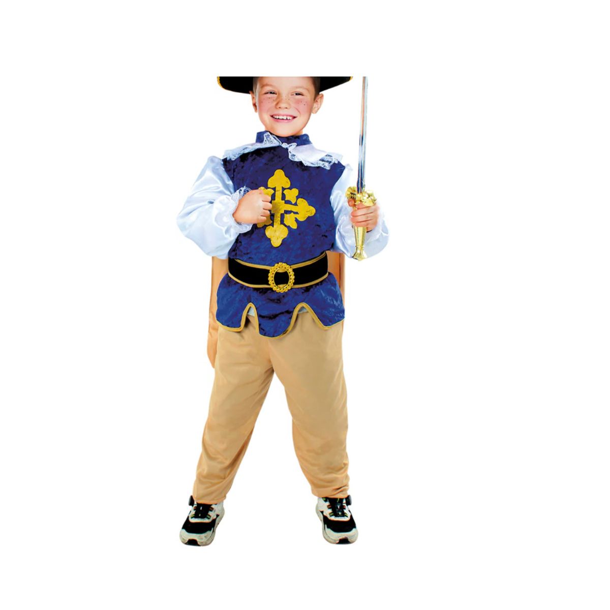 GENERICO - Disfraz Mosquetero Para Niños talla 3-4años