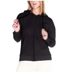MPROPIA - Poleron Mujer Invierno Forro Polar Elasticado Cierre Capucha A1723