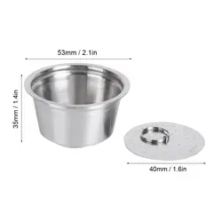 OEM - Capsula Dolce Gusto Reutilizable Acero Inoxidable