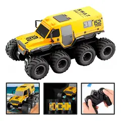 IPLAY - Carro Anfibio A Control Remoto Swat 8x8 2.4 ghz Todo Terreno
