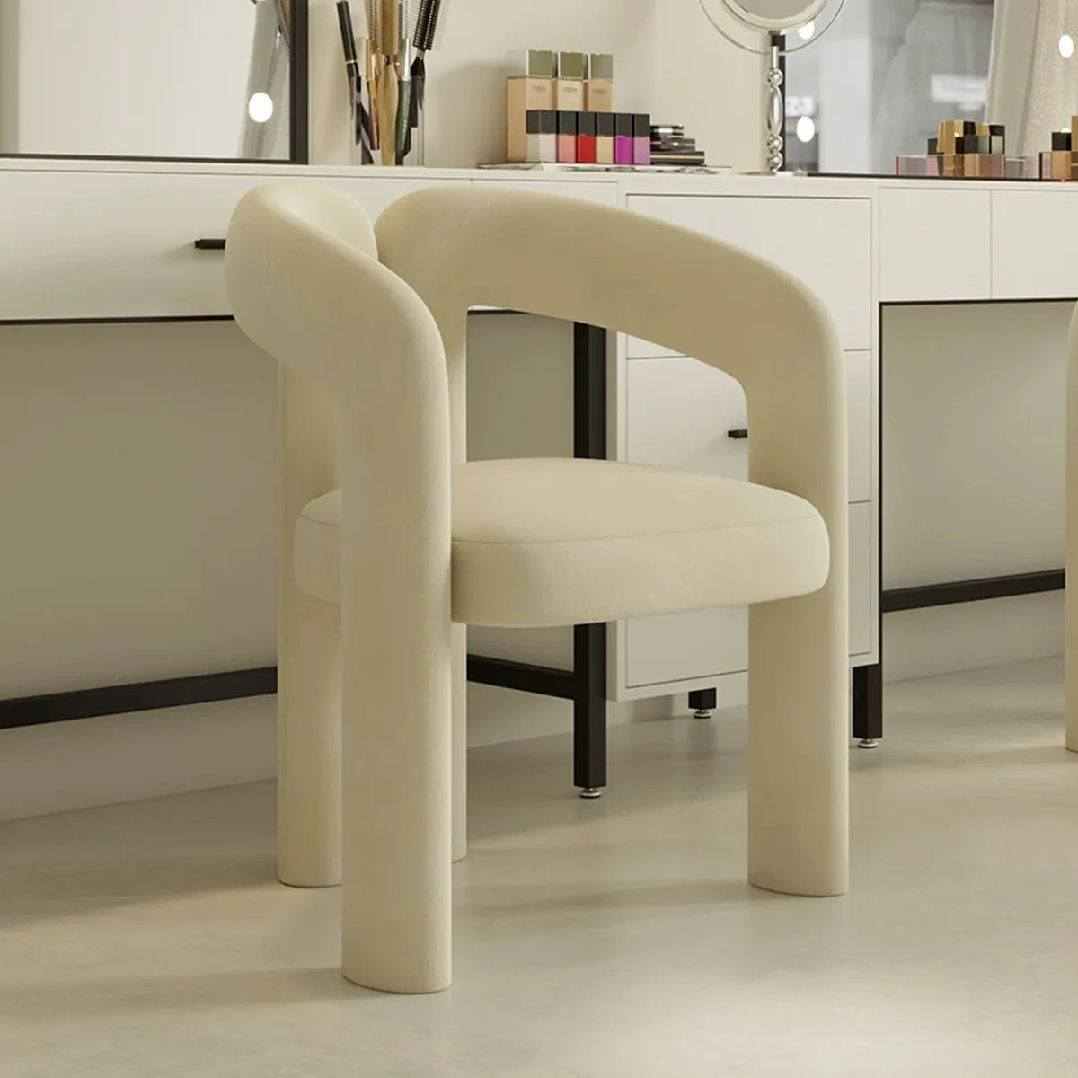 SANTU HOME & DECO - Silla Escandinava Terciopelo